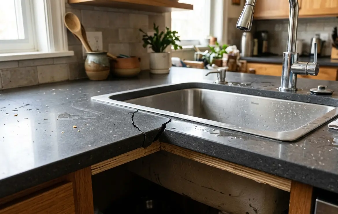 Почему лопаются столешницы у мойки? Главная ошибка монтажников, которую вы не заметите