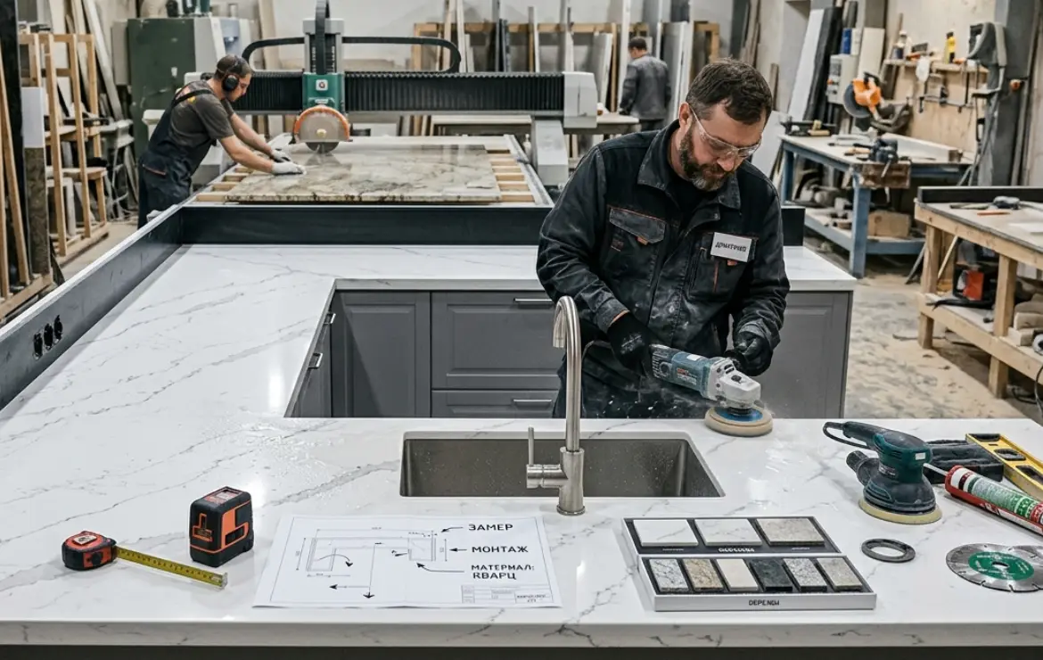 Столешница «под ключ»: из чего складывается цена и где вас могут обмануть